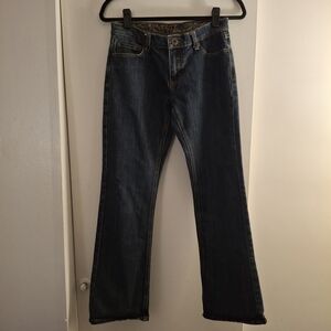 Elite Jeans Women's Dark Blue Flared Jeans